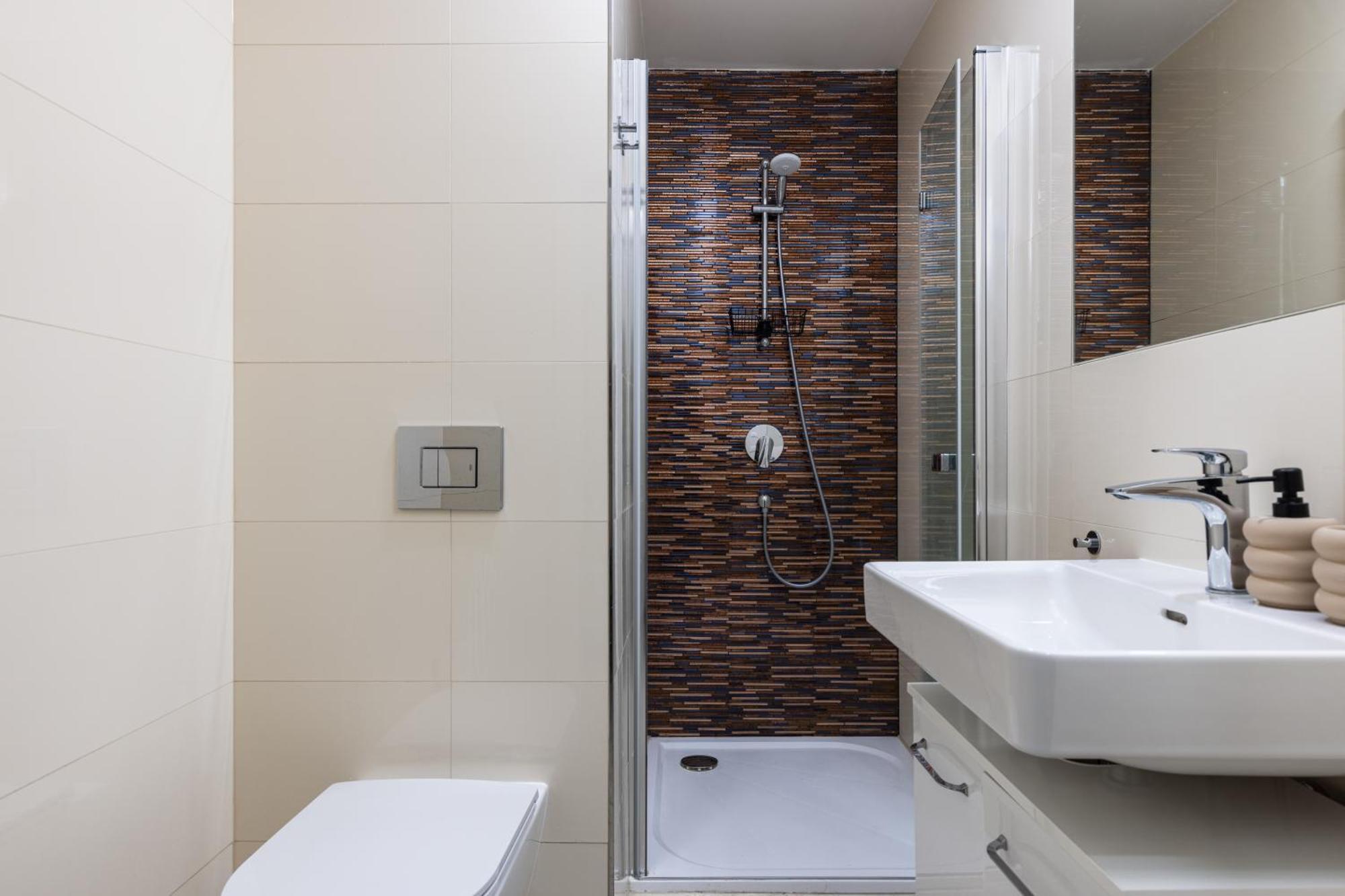 Stay2Gether Blue Vibe Studio - Metro Florenc Prag Exteriör bild