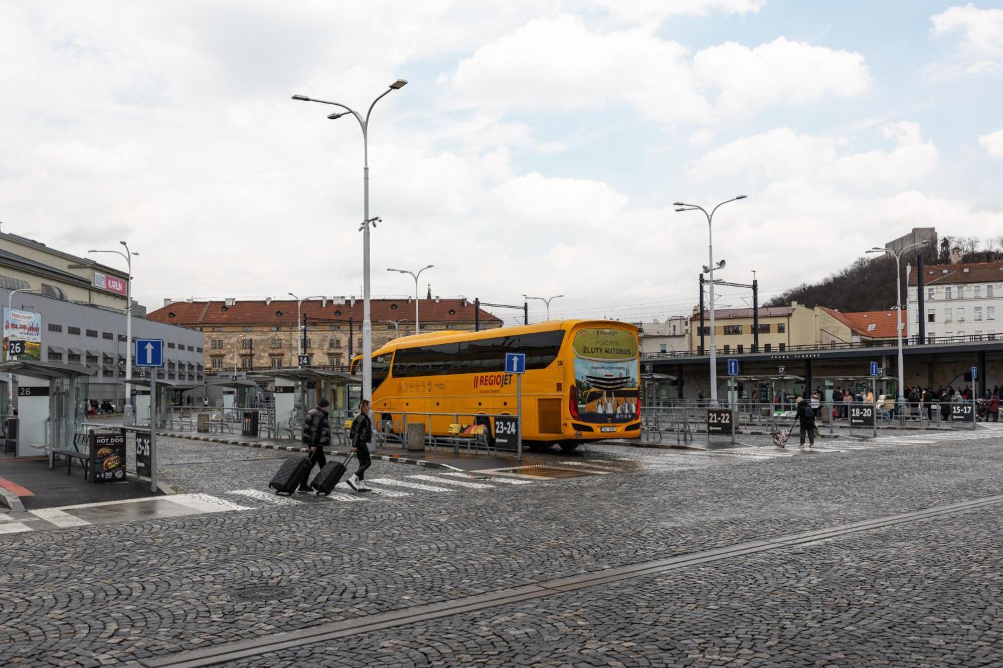 Stay2Gether Blue Vibe Studio - Metro Florenc Prag Exteriör bild